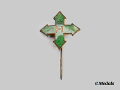 Hungary, Kingdom. An Arrow Cross Party Membership Badge