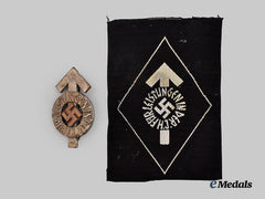 Germany, HJ. A Pair of Proficiency Badges, Silver Grade