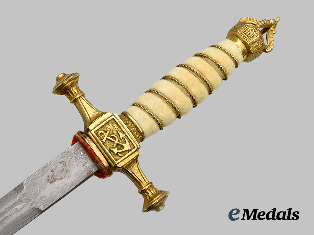 germany,_imperial._a_rare_navy_officer’s_dress_dagger,_with_damascus_blade_and_hanger,_by_carl_eickhorn___m_n_c0728