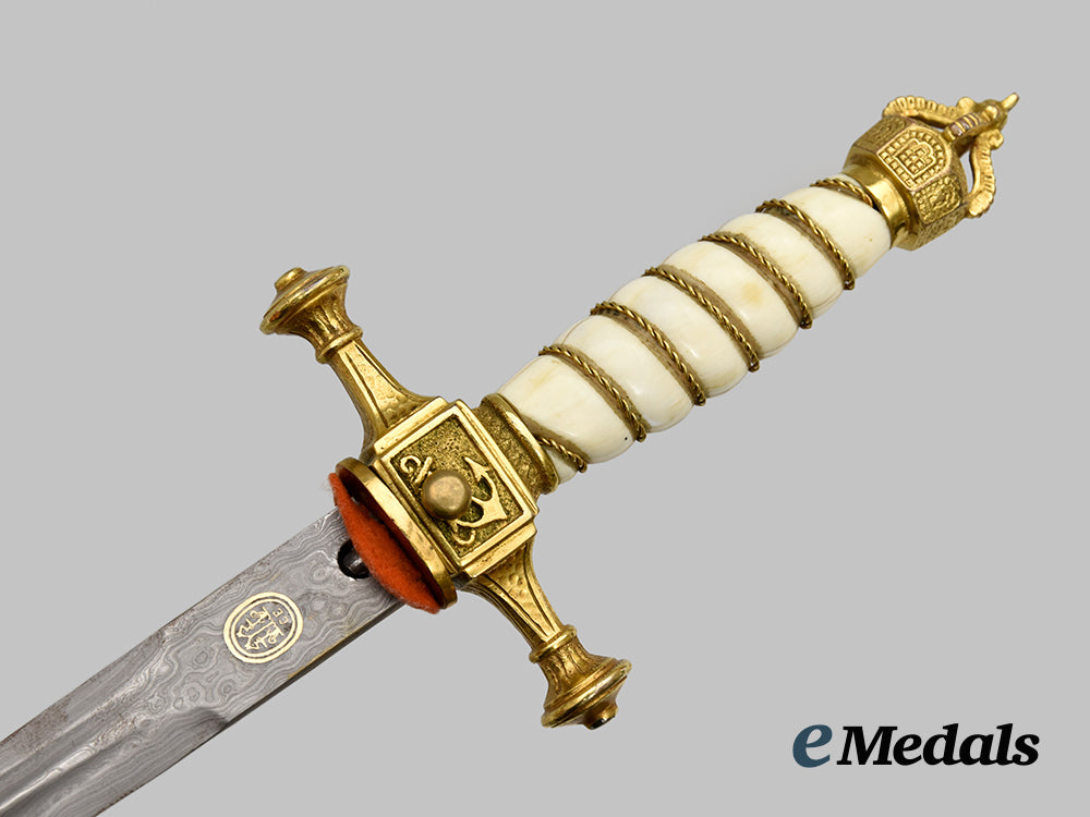 germany,_imperial._a_rare_navy_officer’s_dress_dagger,_with_damascus_blade_and_hanger,_by_carl_eickhorn___m_n_c0729