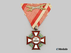 Austria, Imperial. A Military Merit Cross, III Class with War Decoration and Swords