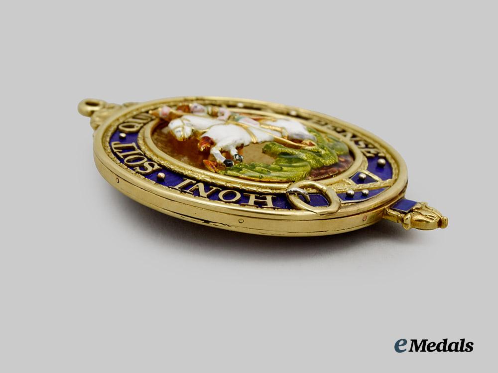 united_kingdom._an_order_of_the_garter,_lesser_george_in_gold___m_n_c0746
