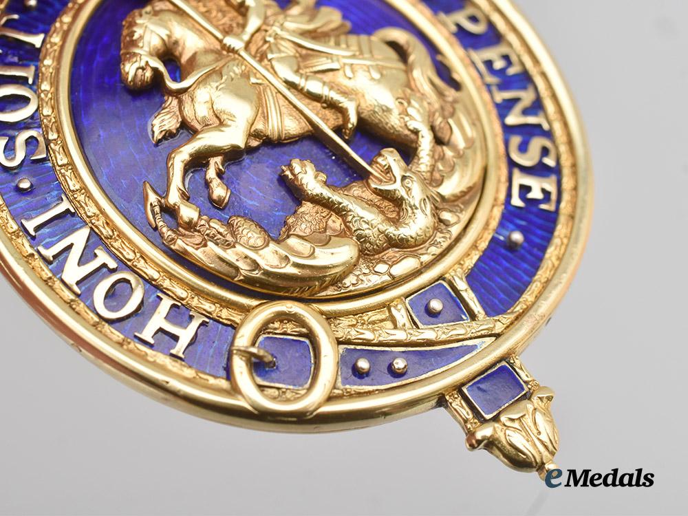 united_kingdom._an_order_of_the_garter,_lesser_george_in_gold___m_n_c0752