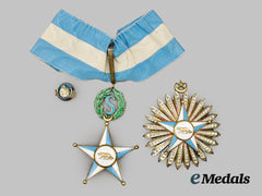 Somalia, Republic. An Order of the Somali Star, II Class Grand Officer Set