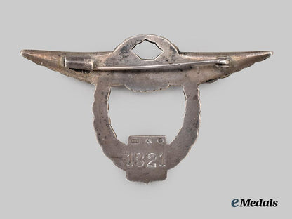 czechoslovakia,_i_republic._a_civil_pilot_badge_in_silver,_by_karnet&_kysely,_c.1935___m_n_c0791