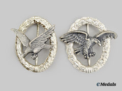 Germany, Federal Republic. A Pair of Luftwaffe Badges, 1957 Versions