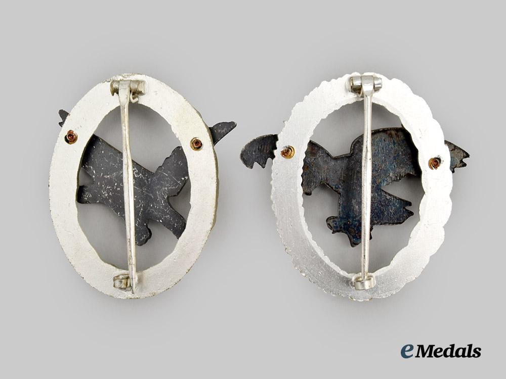 germany,_federal_republic._a_pair_of_luftwaffe_badges,1957_versions___m_n_c0809