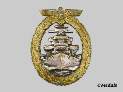 germany,_kriegsmarine._a_high_seas_fleet_badge,_by_schwerin___m_n_c0815