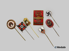 Germany, Third Reich. A Mixed Lot of Stick Pins