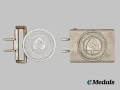 Germany, Third Reich. A Group of Two Reich Labour Service Belt Buckles
