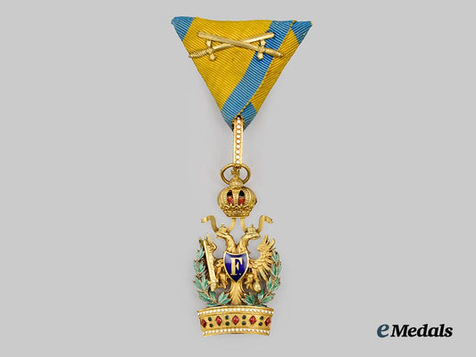 austria,_imperial._an_order_of_the_iron_crown,_knight_with_war_decoration,_c.1917___m_n_c0874