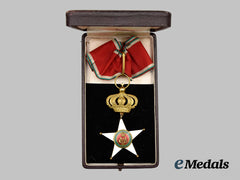 Italy, Kingdom. A Colonial Order of the Star of Italy, III Class Commander
