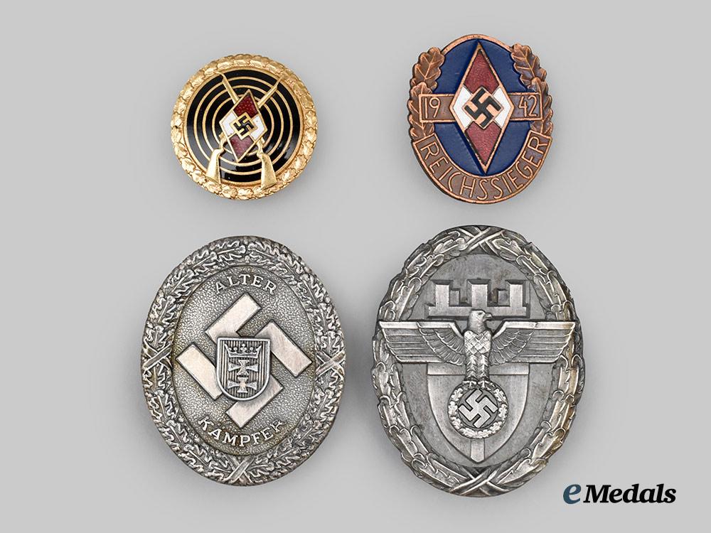 germany,_federal_republic._a_mixed_lot_of_badges_by_rudolf_souval,_c.1980___m_n_c0885