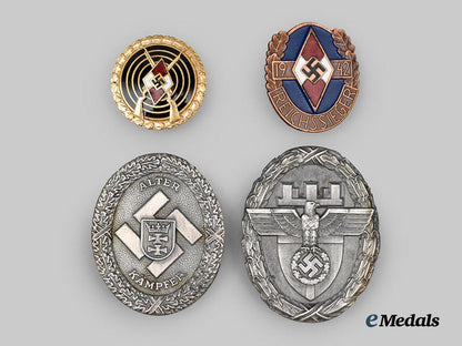 germany,_federal_republic._a_mixed_lot_of_badges_by_rudolf_souval,_c.1980___m_n_c0885