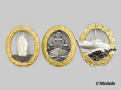 germany,_federal_republic._a_lot_of_kriegsmarine_badges,1957_versions___m_n_c0886