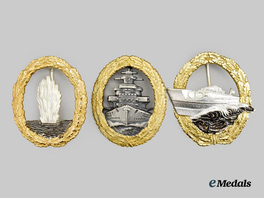 germany,_federal_republic._a_lot_of_kriegsmarine_badges,1957_versions___m_n_c0886