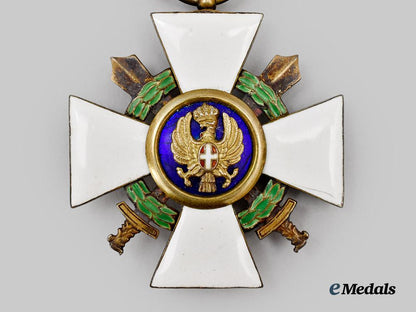 italy,_kingdom._an_order_of_the_roman_eagle,_knight_with_swords,_by_cravanzola___m_n_c0902