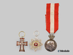 Denmark, Kingdom. A lot of Three Miniature Awards