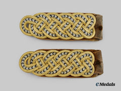 Germany, RAD. A Rare Set of Generalarbeitsführer Shoulder Boards