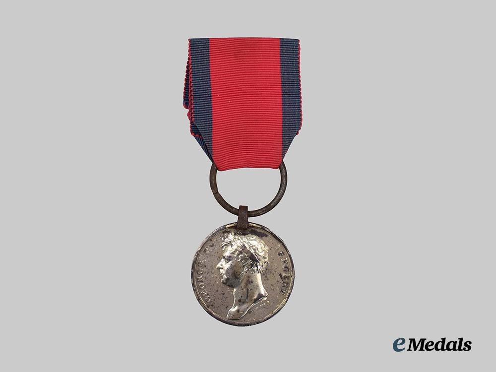 united_kingdom._a_waterloo_medal_to_private_william_holmes,15th_kings_hussars___m_n_c0945