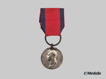 united_kingdom._a_waterloo_medal_to_private_william_holmes,15th_kings_hussars___m_n_c0945