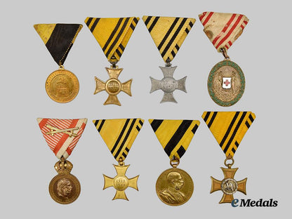 austria,_imperial._a_lot_of_eight_medals___m_n_c0946