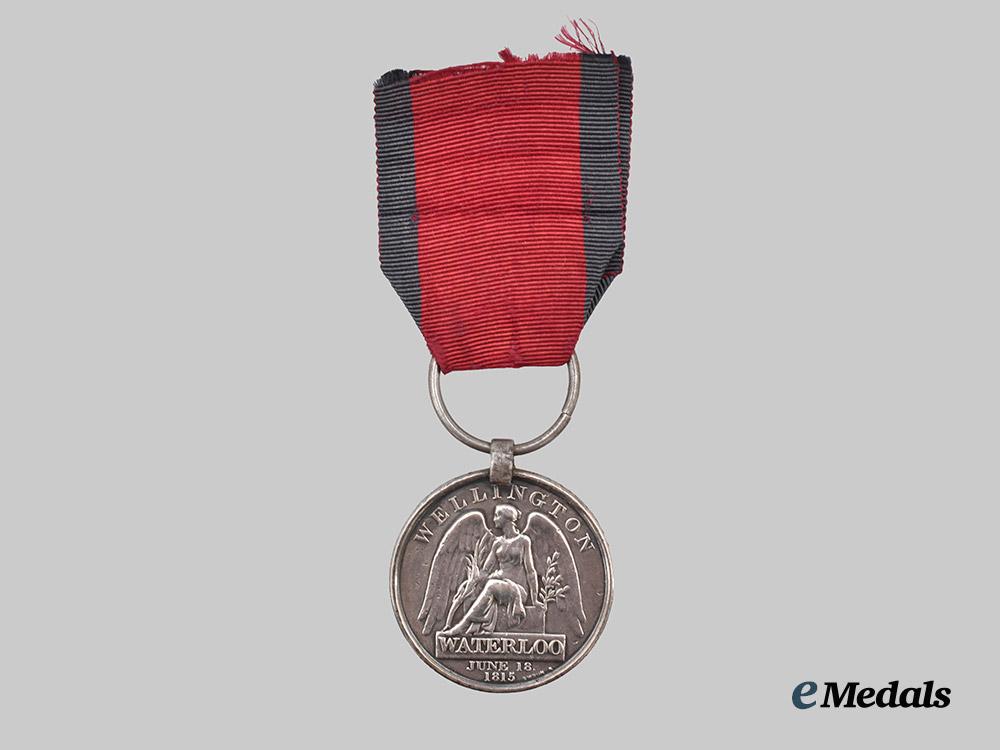 united_kingdom._a_waterloo_medal_to_gunner_james_westland,_royal_foot_artillery___m_n_c0966