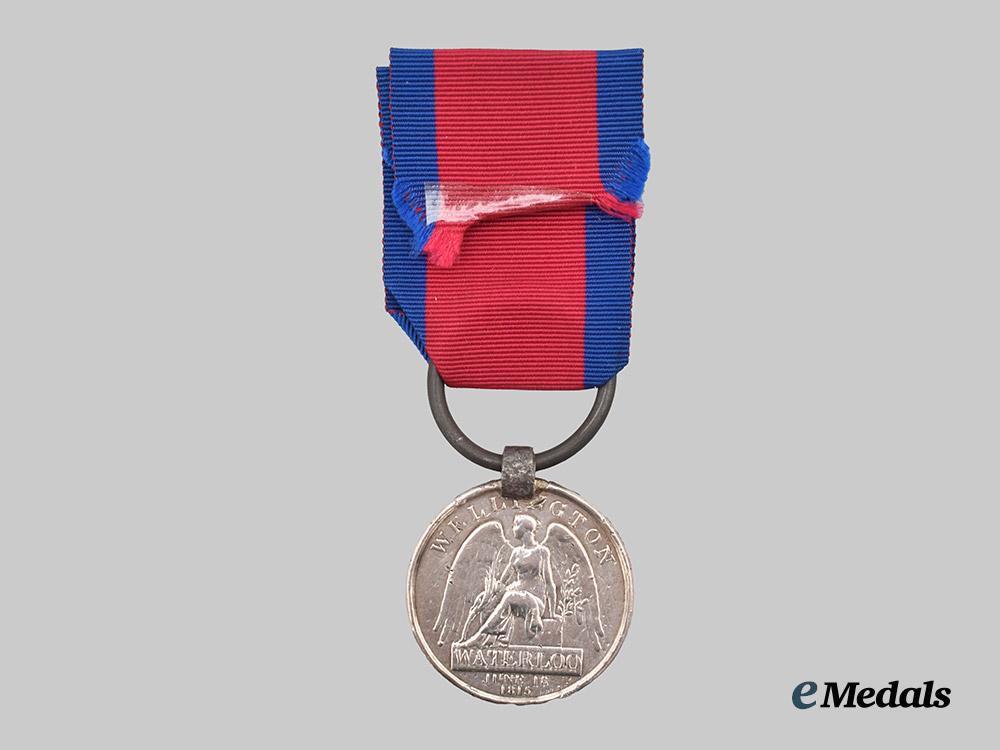 united_kingdom._a_waterloo_medal_to_private_charles_allen,51st_light_infantry___m_n_c0974