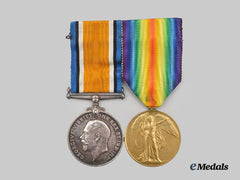 Canada, CEF. A First War Pair to Cpl. Nash, 127th Infantry