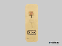 Germany, SS. A Mint Long Service Award, I Class for 25 Years, Stick Pin Miniature with LDO Package