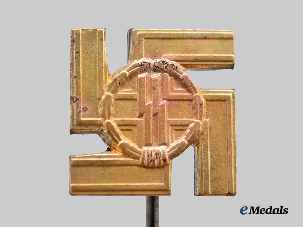 germany,_s_s._a_mint_long_service_award,_i_class_for25_years,_stick_pin_miniature_with_l_d_o_package___m_n_c0996