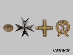 Germany, Freikorps. A Group of Four Freikorps Awards, Badges, and Insignia