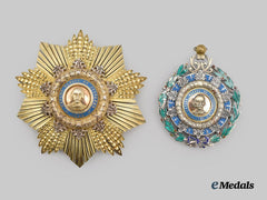 Cuba, Republic. An Order of Carlos Manuel De Cespedes, Grand Cross Set