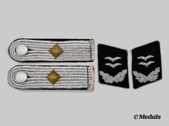 Germany, Luftwaffe. A Set of Engineer Oberleutnant Rank Insignia
