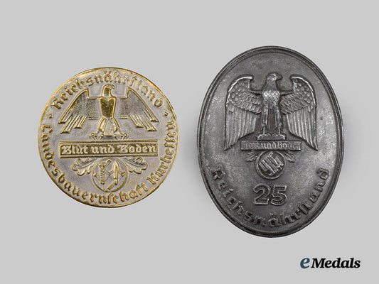 germany,_third_reich._a_pair_of_reichsnährstand_faithful_service_badges___m_n_c1039