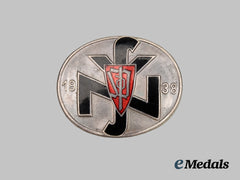 Germany, Third Reich. A Sudetenland National Socialist People’s Welfare Leader’s Badge