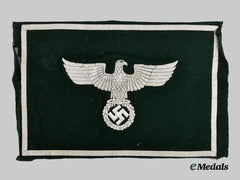 Germany, Third Reich. A Rare Land Customs Border Officer’s Vehicle Fender Flag Cut-Off Panel