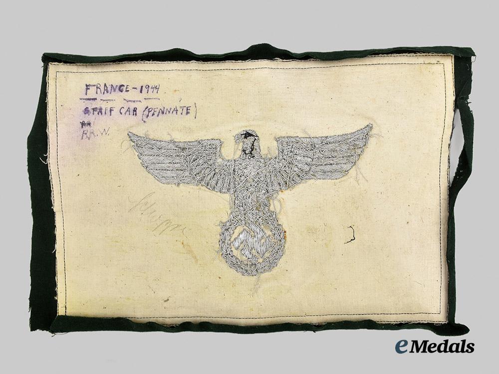 germany,_third_reich._a_rare_land_customs_border_officer’s_vehicle_fender_flag_cut-_off_panel___m_n_c1048