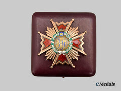 Spain, Kingdom. An Order of Isabella the Catholic, Grand Cross Star in Case