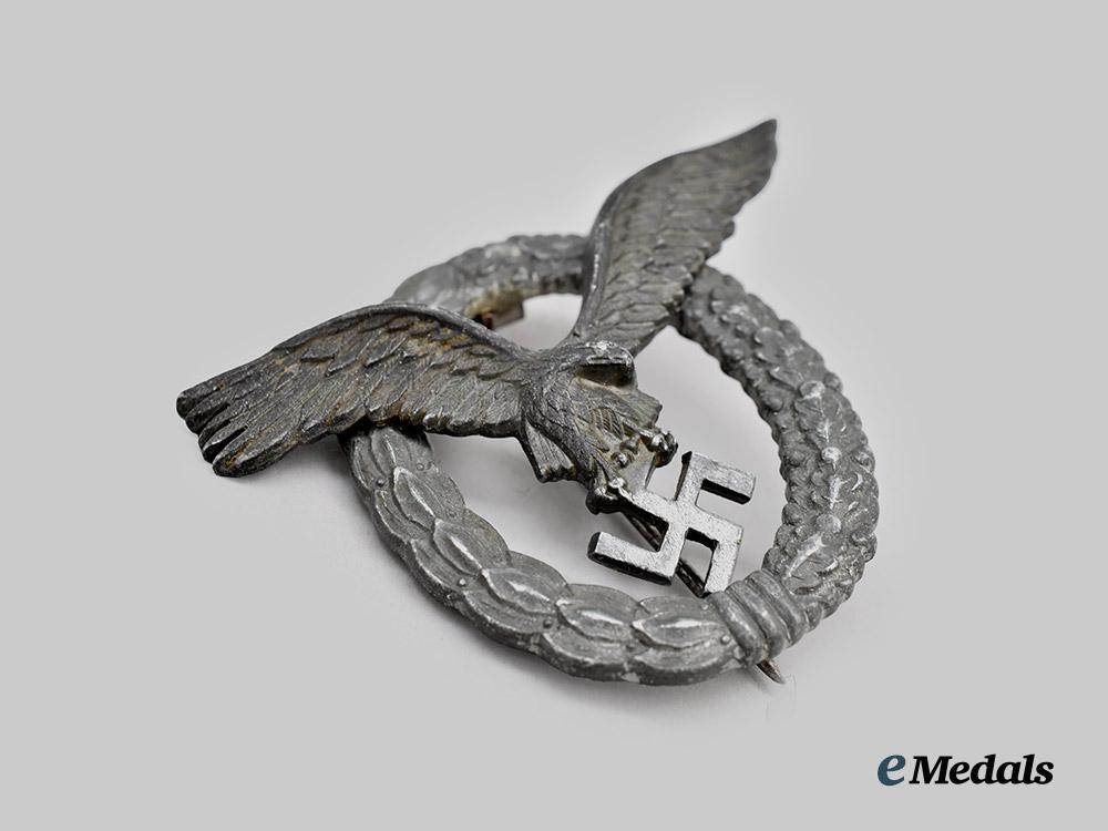 germany,_luftwaffe._a_pilot’s_badge,_late-_war_and_field-_repaired_example___m_n_c1072