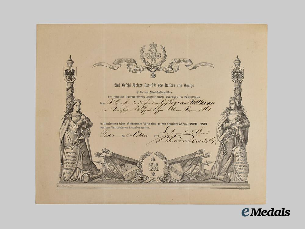 germany,_empire._a_group_of_career_achievement_documents_of_lieutenant-_colonel_kuno_von_puttkammer_of_the_prussian_imperial_army___m_n_c1081