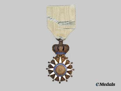 france,_second_empire._an_order_of_the_reunion,_knight's_badge,_c.1850___m_n_c1082