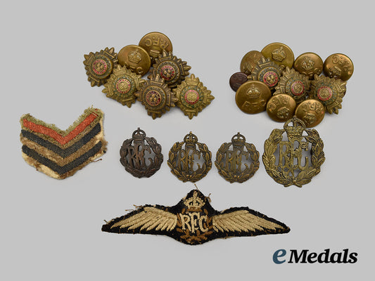 united_kingdom._an_untouched_lot_of_r_f_c_insignia___m_n_c1098