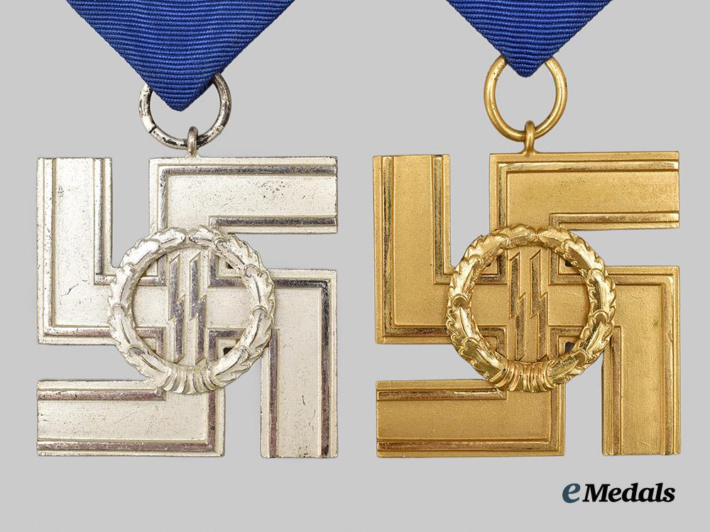 gemany,_federal_republic._a_pair_of_s_s_long_service_awards,_exhibition_examples_by_rudolf_souval,_c.1965___m_n_c1101