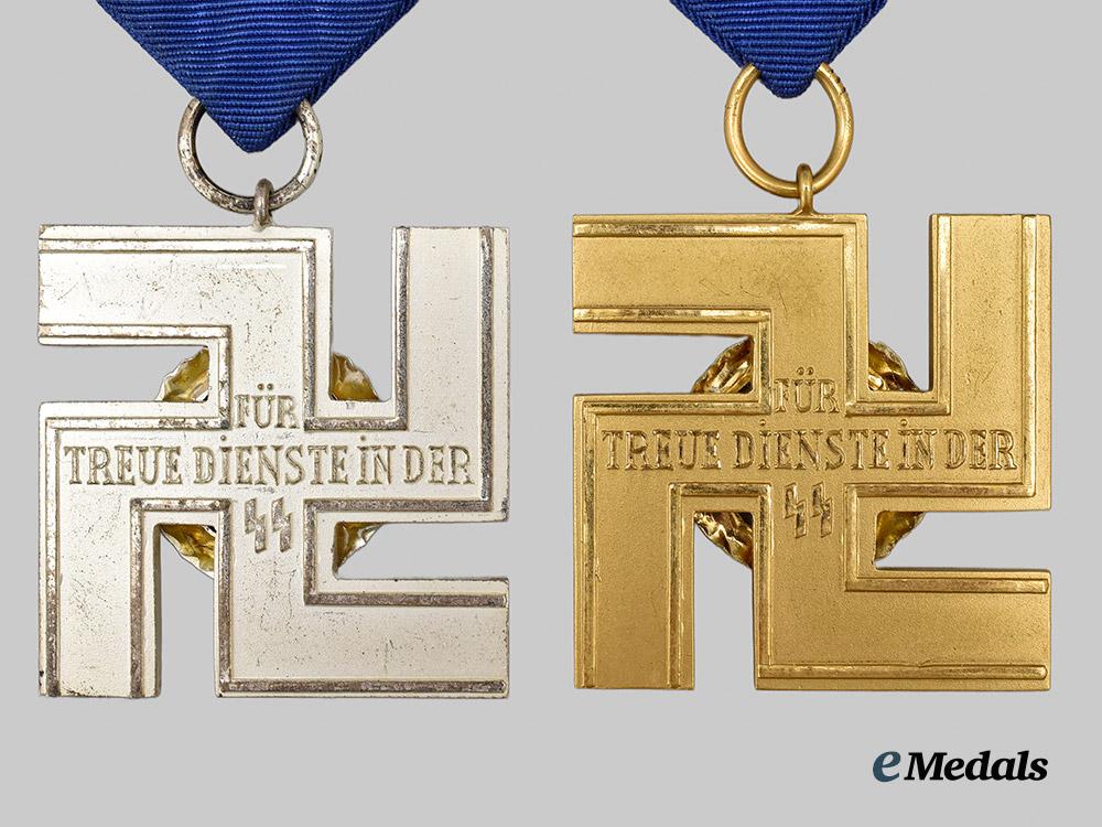 gemany,_federal_republic._a_pair_of_s_s_long_service_awards,_exhibition_examples_by_rudolf_souval,_c.1965___m_n_c1104