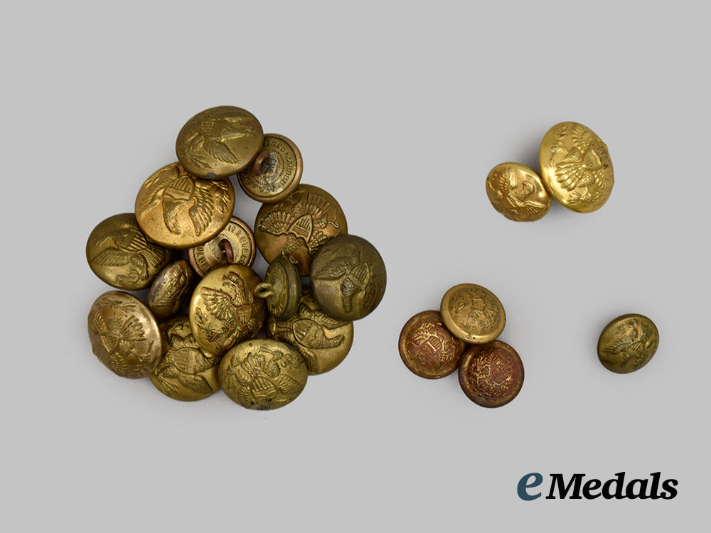 united_states._forty-_two_united_states_army_uniform_buttons,_c.1860___m_n_c1109
