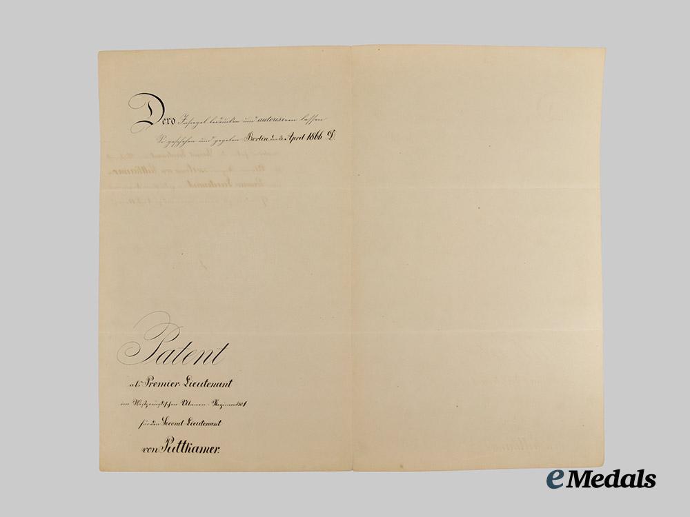 germany,_empire._a_group_of_career_achievement_documents_of_lieutenant-_colonel_kuno_von_puttkammer_of_the_prussian_imperial_army___m_n_c1110