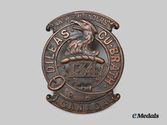 Canada, CEF. A 134th Infantry Battalion "48th Highlanders" Glengarry Badge