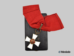 Finland, Republic. An Order of the Lion, Commander in Case, by Tillander