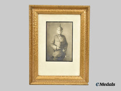 Germany, Imperial. A Signed and Framed Portrait of General Ewald von Lochow, Pour le Mérite with Oak Leaves